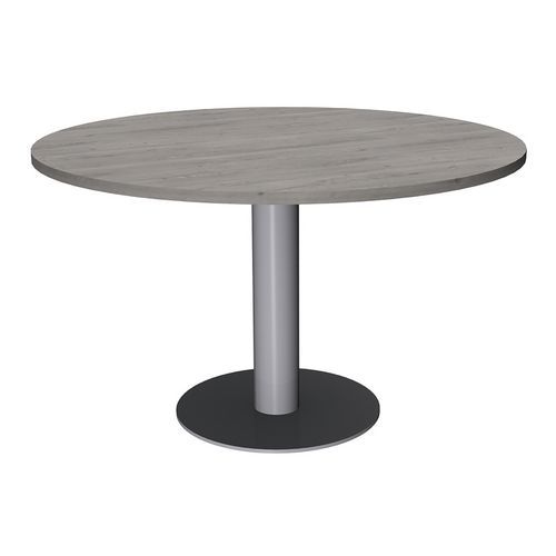 Table réunion ronde Lounge Ø 100 cm pied central Simmob - Image 5