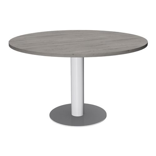 Table réunion ronde Lounge Ø 100 cm pied central Simmob - Image 6