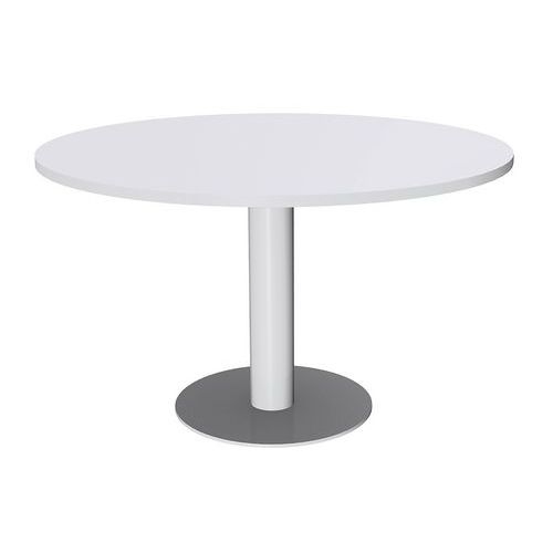 Table réunion ronde Lounge Ø 100 cm pied central Simmob - Image 7