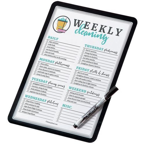 Lot de 2 Pochette-cadre Magneto Dry Erase ERASE noir - Image 4