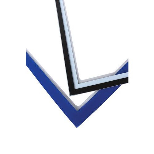 Lot de 10 Cadre d'affichage Magneto PRO Memo bleu - Image 2