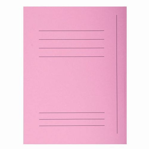 Lot de 50 Chemises imprimées 3 rabats SUPER 210 - 24x32cm-Rose - Image principale