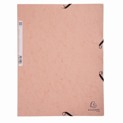 Chemise Aquarel A4 3 rabats à élastique - Exacompta - Image principale