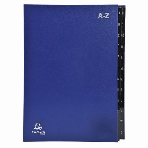 Lot de 8 Trieur rigide Economique Ordonator 24 compartim. Alp. Bleu - Image principale