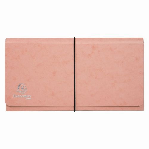 Pochette trieur carte multicolore 6 compartiments assorties - Image principale