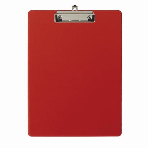 Lot de 10 Porte-bloc avec pochette - Format 23x32cm pour A4-Rouge - Image principale