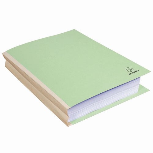 Lot de 25 Chemises dos toilé Forever® 320g/m2 - 24x32cm-Vert Pré - Image 2