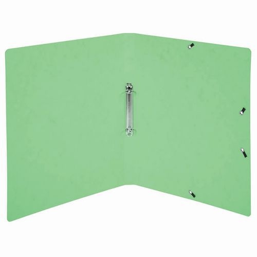 Lot de 10 Classeur 2 anneaux 15mm carte lustrée imprimée - A4-Tilleul - Image 2