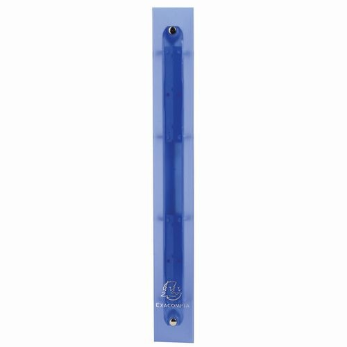 Lot de 10 Classeur 4 anneaux 30 mm polypropylène Chromaline maxi-Bleu - Image 2