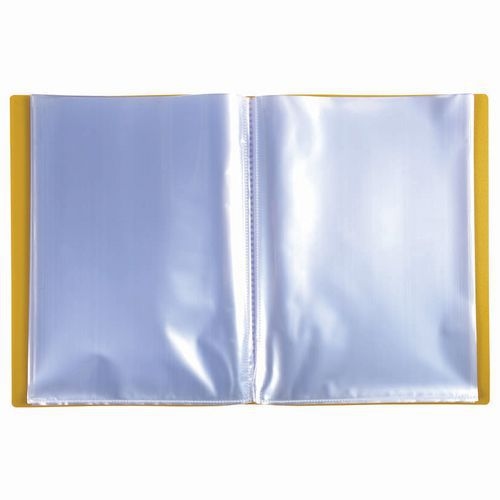 Lot de 12 Protège-documents en PP souple OPAK 80 vues -Jaune - Image 2