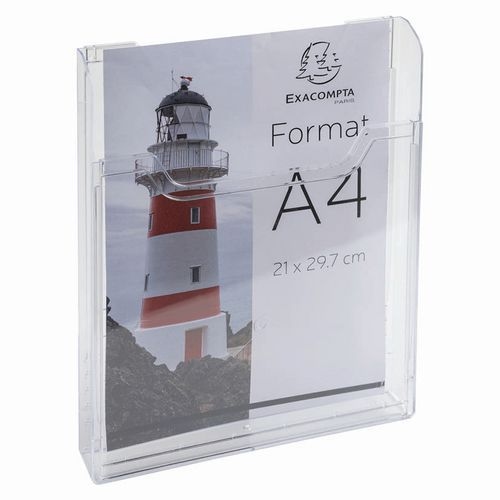Lot de 10 Box mural A4 vertical-Cristal - Image 2