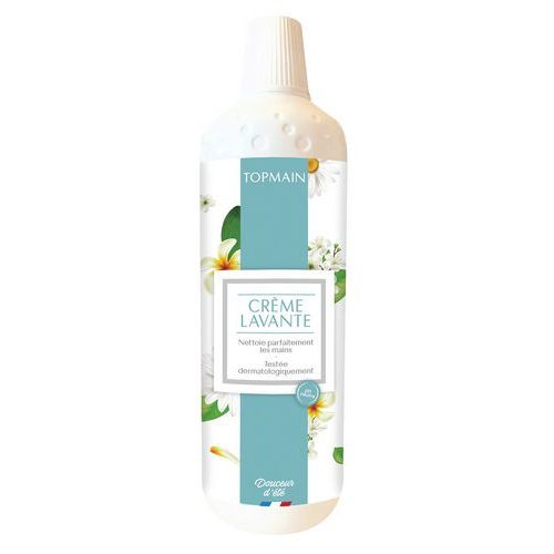 Lot de 12 Topmain crème lavante florale 1L - Image principale