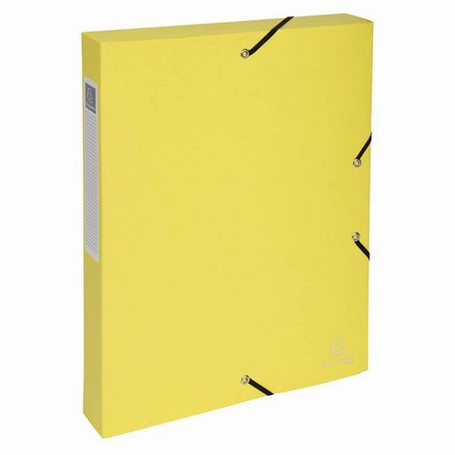 Lot de 8 Boites de classement Exabox Dos 40mm assorties - Image 2