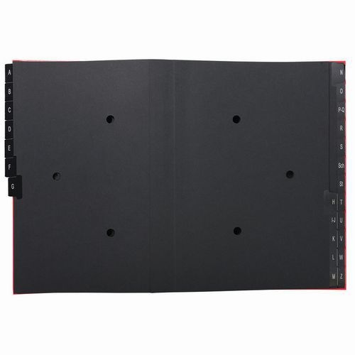 Lot de 8 Trieur rigide Economique Ordonator 24 compartim. Alp. Rouge - Image 3