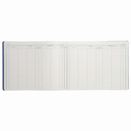 Registre 25x32cm  Registre des visites 25 lignes 80 pages - Image 4