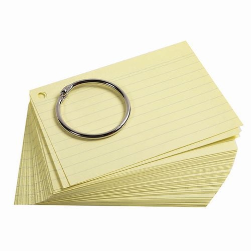 Set de 19 Pk de 50 Flashcards s film+ann. bristol perforé A7assorties - Image 4