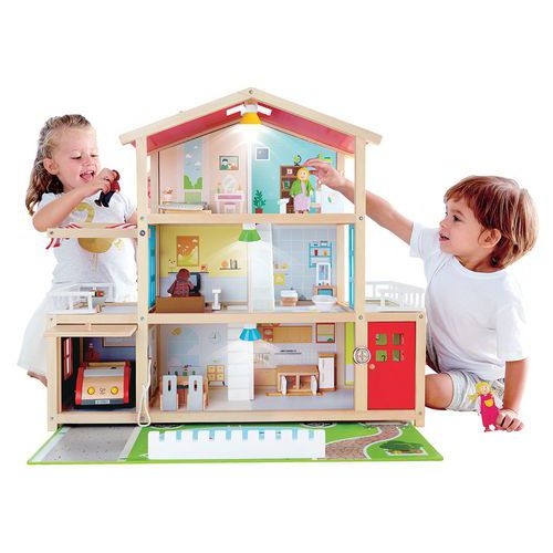 Maison de poupée en bois - Image 2