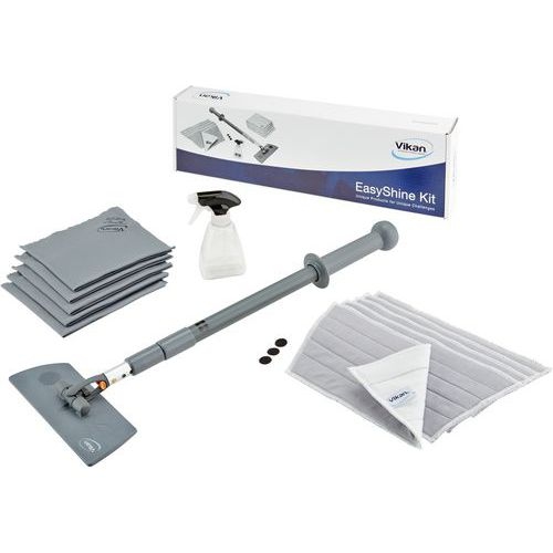 Kit Easyshine avec support pour mop souple, Grise - Image principale