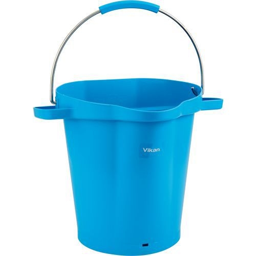 Lot de 5 Seau gradué, bec verseur, 20 L, Bleu - Image principale