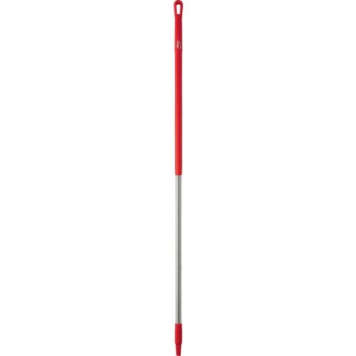 Lot de 5 Manche en acier inoxydable, Ø31 mm, 1510 mm, Rouge - Image principale