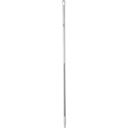 Lot de 5 Manche en acier inoxydable, Ø31 mm, 1510 mm, Blanc - Image principale