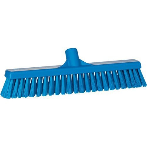 Lot de 10 Balai, 410 mm, Souple/dur, Bleu - Image principale