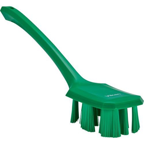 Lot de 10 UST Brosse à main, manche long, 395 mm, Dur, Vert - Image principale