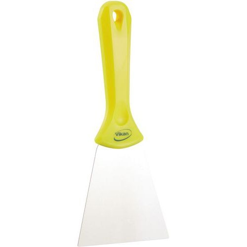 Lot de 10 Grattoir à main lame inox, 100 mm, Jaune - Image principale