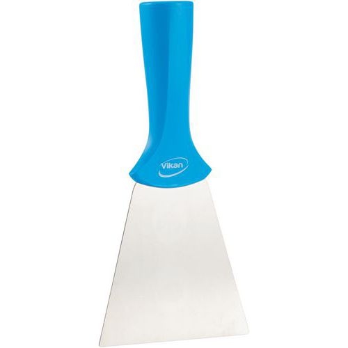 Lot de 10 Grattoir lame inox à pas de vis, 100 mm, Bleu - Image principale