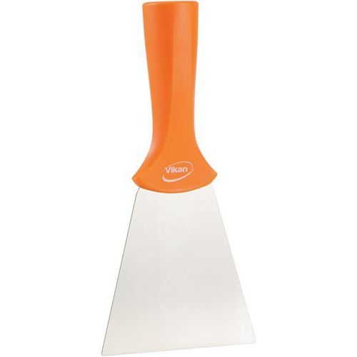 Lot de 10 Grattoir lame inox à pas de vis, 100 mm, Orange - Image principale