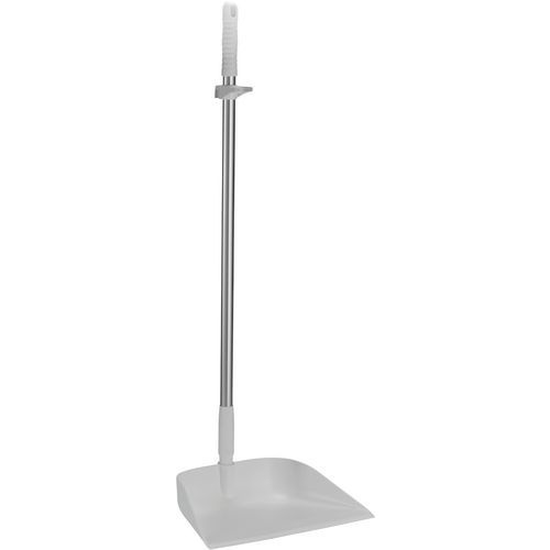 Lot de 10 Pelle à poussière à manche vertical, 330 mm, Blanc - Image principale