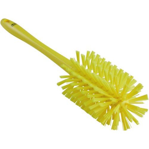 Lot de 15 Brosse cylindrique, avec manche moulé, Ø90 mm, Jaune - Image principale