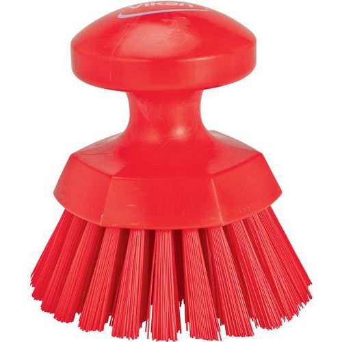 Lot de 15 Brosse ronde soleil, Ø110 mm, Dur, Rouge - Image principale