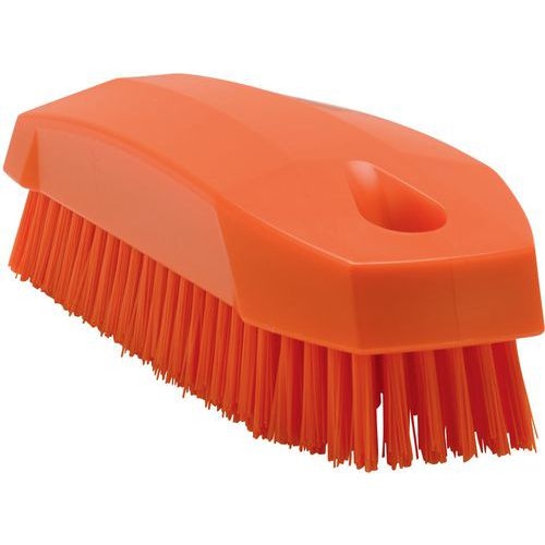 Lot de 25 Brosse à main S / Brosse à ongles , 130 mm, Dur, Orange - Image principale