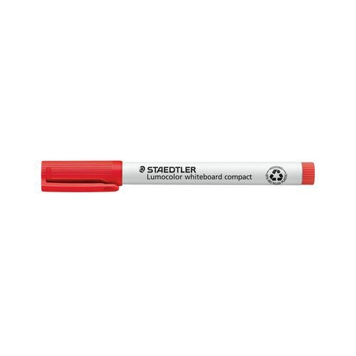 Marqueur compact pointe ogive - rouge - Image principale
