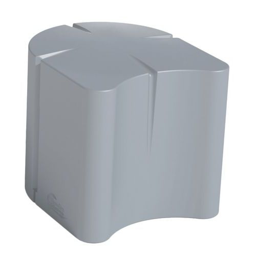 Pouf ovale Connexio - gris fenêtre - Image 2