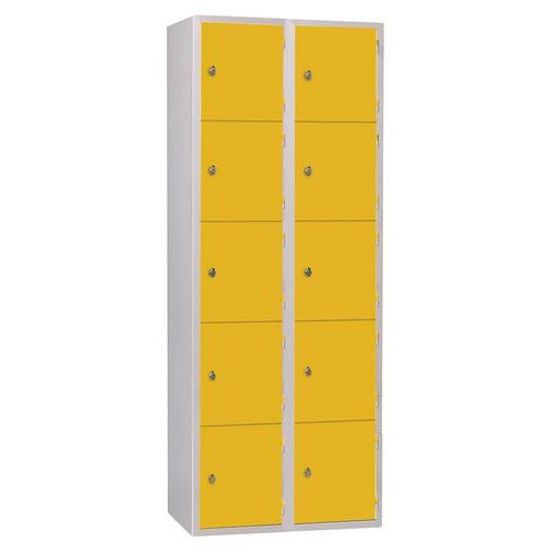 Armoire non visitable Gamma 2 colonnes sans pieds - Manutan Expert - Image principale
