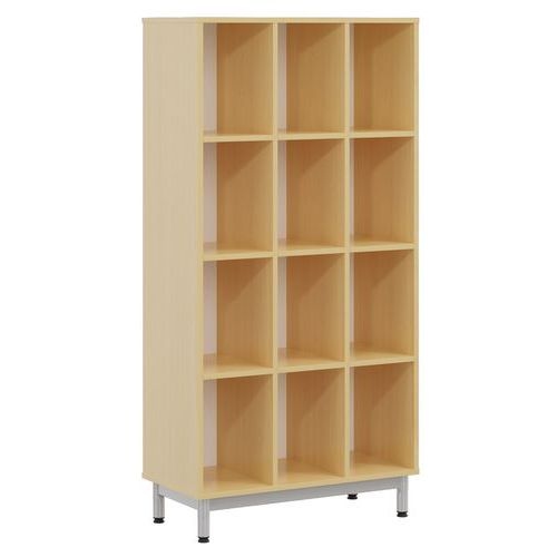 Meuble Bip Bop 12 cases L 90 cm - hêtre - Image principale
