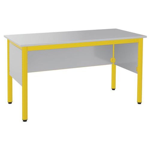 Chaire de professeur Nova 135 x 64 cm mélaminé gris dauphin Mobidecor - Image principale