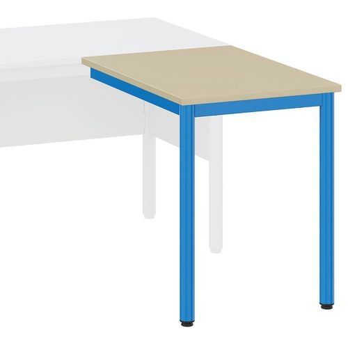 Retour chaire Nova 80 x 60 cm stratifié chants polypropylène Mobidecor - Image principale