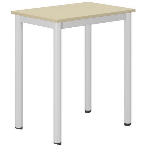 Table Carélie mobile 70x50 cm méla coq oeuf chts polypro. - Mobidecor - Image 2