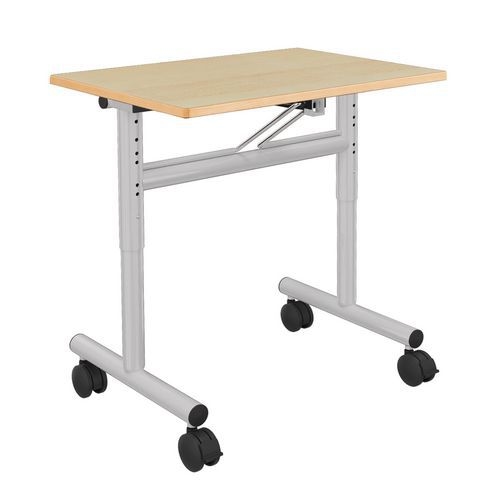 Table 70x50cm rabattable régl. T3 à T6 strat. ch. alaisés - Mobidecor - Image 3
