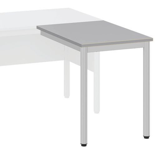 Retour chaire Nova 80 x 60 cm mélaminé chants polypropylène Mobidecor - Image 2