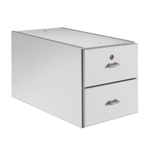 Bloc 2 tiroirs Nova Mobidecor - Image 2