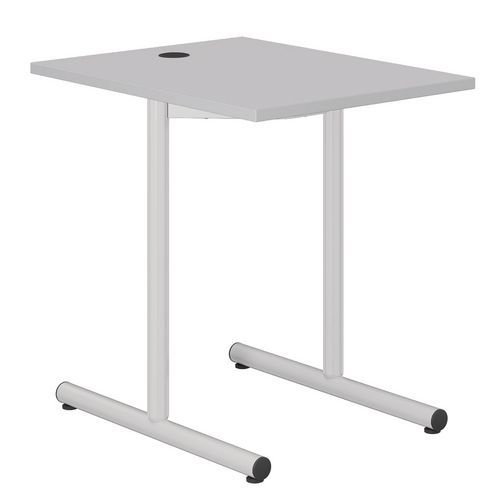 Table informatique Hubbe prof 80 cm T6 stra chants polypro- Mobidecor - Image 3