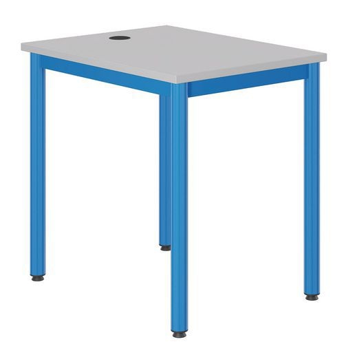 Table informatique 60 x 80 cm T6 stratifié chants polypro - Mobidecor - Image 3