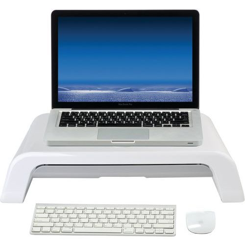 Support pour moniteur blanc Glossy - Desq - Image 5
