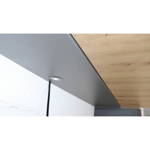 Bureau mural 120 x 26 x 65 cm Chêne - Image 3