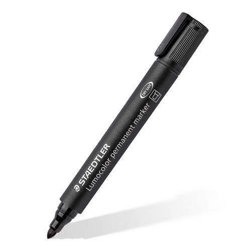 Etui 4 marqueurs permanents pointe ogive Staedtler assortis - Image 2