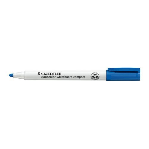 Marqueur compact pointe ogive - bleu - Image 2